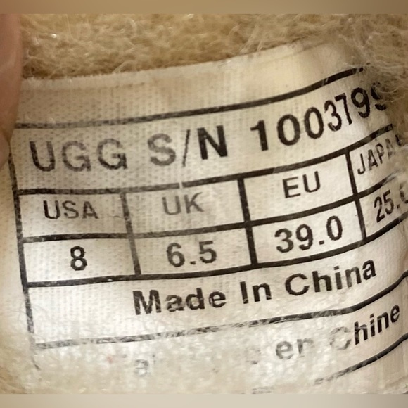 Ugg Pre-Owned Womens Mandie Slippers Chestnut Sz 8(runs small like women’s Sz 7) - Picture 9 of 10